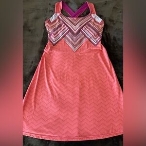 PRANA Dress with Geometric Print.  Sz M